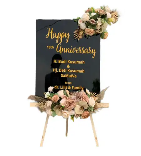 Papan Bunga Akrilik Driyorejo